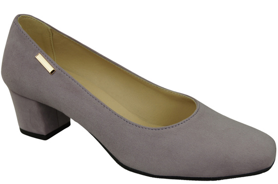 Pohodlná dámská obuv Lila Natural Leather Suede 172 od ElitaBut