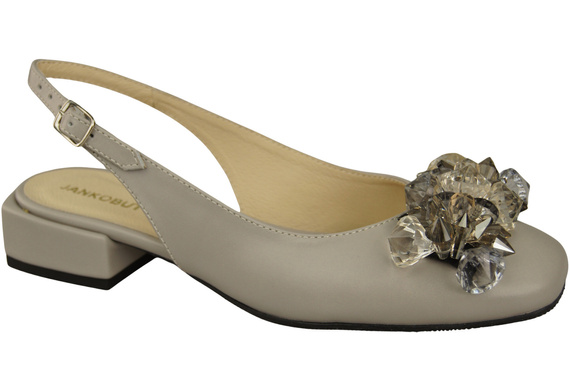 Dámská obuv Sandály Bright Ash s krystaly Přírodní kůže 215 ElitaBut