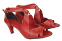 Dámská obuv Sandály Červená přírodní kůže 130 ElitaBut