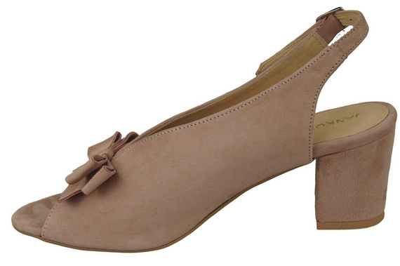 Dámská obuv Sandály Pink Powder natural leather Suede 148 ElitaBut