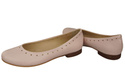 Dámské pohodlné baleríny z přírodní kůže Powder 162 ElitaBut