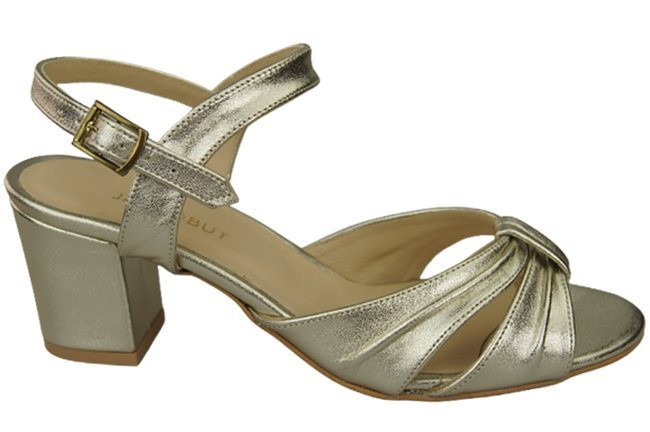 Dámská obuv Zlaté sandály Přírodní kůže 168 ElitaBut