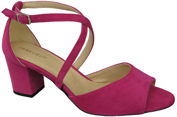 Dámská obuv Sandály Fialová přírodní kůže Semiš 111 ElitaBut