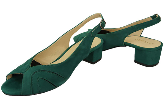 Dámská obuv Sandály semišová kůže Malachite 991 ElitaBut