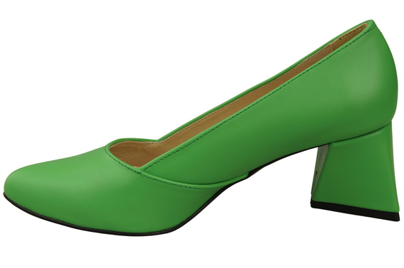 Dámské Lodičky Lime Pravá Kůže Špičatá Špička Podpatek ElitaBut 221