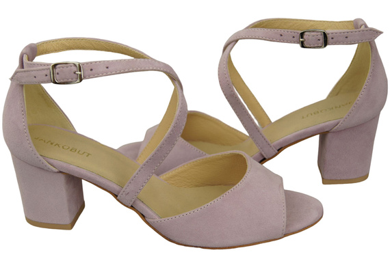 Dámská obuv Sandály Bright Lilac Natural Leather 111 ElitaBut