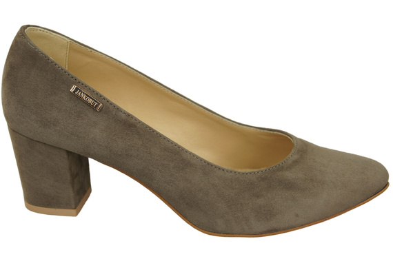 Dámská obuv Pumpkins Light Brown Suede Natural Leather 106 ElitaBut