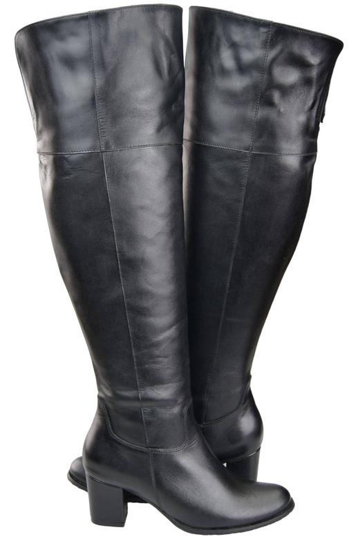 Dámské boty Black Musketeers High over the knee natural leather 190 ElitaBut