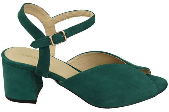 Dámská obuv Malachite Natural Leather Suede Sandals 185 ElitaBut