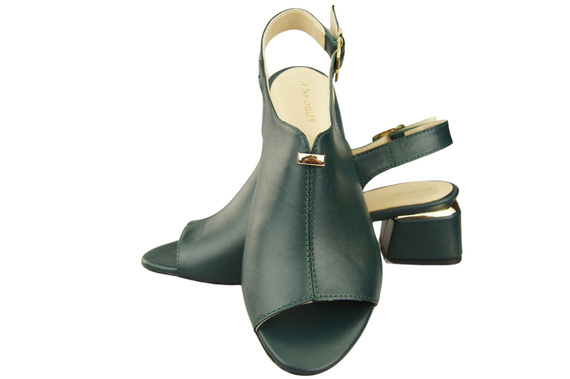 Dámská obuv Malachite sandály zlatá přezka Přírodní kůže 198 ElitaBut