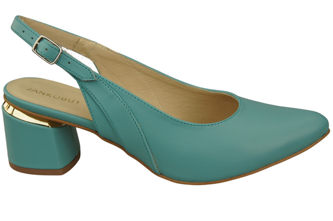 Dámská obuv Tyrkysové sandály Přírodní kůže 196 ElitaBut