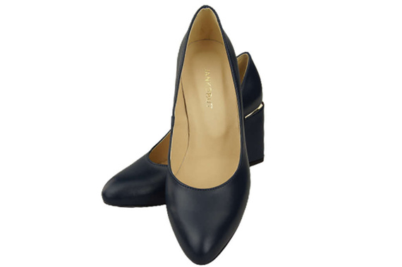 Dámská obuv Navy blue Přírodní kůže 179 ElitaBut