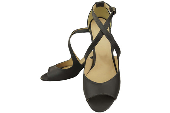 Dámská obuv Sandály Graphite Natural Leather 186 ElitaBut