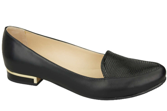 Dámské baletní boty Lords Natural Leather Black 908 ElitaBut