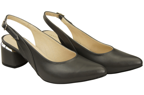 Dámská obuv Sandály Graphite Natural Leather 196 ElitaBut