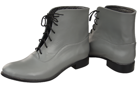 Dámské kozačky Ash leather Jaro/Podzim přírodní kůže 155 L ElitaBut