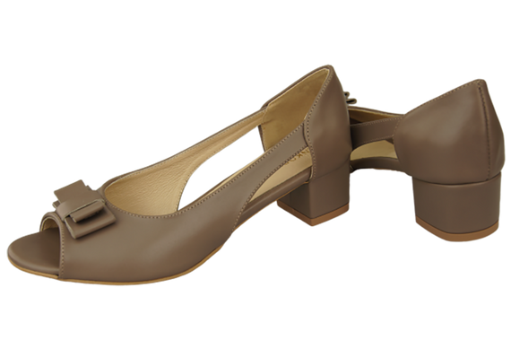 Dámská obuv Sandály Cappuccino Přírodní kůže 145 ElitaBut