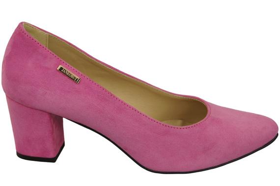 Dámská obuv Fuchsia Natural Suede Leather 106 ElitaBut