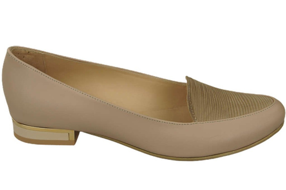 Dámské baletní boty Lords Natural Leather Cappuccino Lico 908 ElitaBut