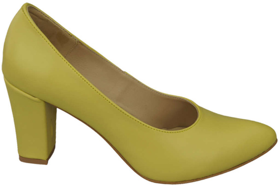 Dámská obuv Lemon leather pumps 170 ElitaBut