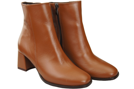 Obuv Dámské boty Hnědé pro Zimní přírodní kůže 214 Z ElitaBut