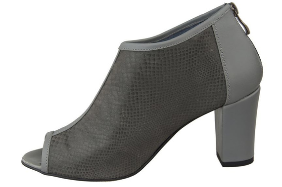 Dámská obuv Dámské lodičky s vysokou špičkou z přírodní kůže Ash shell 957 ElitaBut