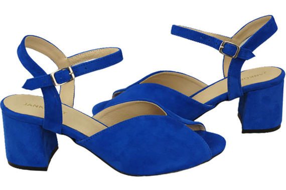 Dámská obuv Sandály Azure natural leather Suede 185 ElitaBut