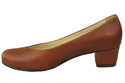 Dámská obuv Natural leather 116 Brown ElitaBut