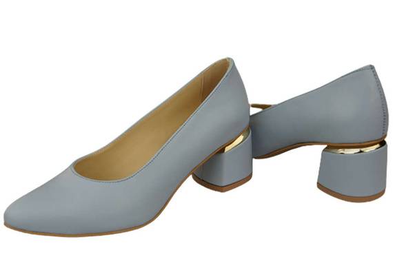 Dámská obuv Pumpkins Bright Blue Natural Leather 143 ElitaBut