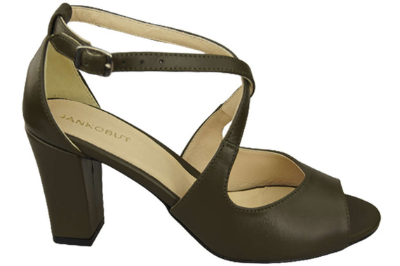 Dámská obuv Olive Kožené sandály 186 ElitaBut