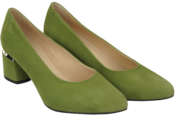 Dámská obuv Pistachio Natural Suede Leather 143 Z ElitaBut