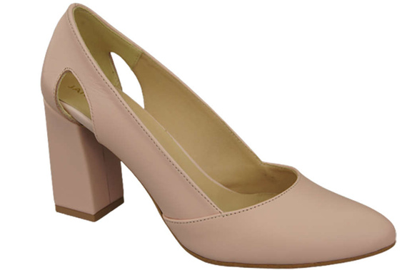 Dámská obuv Powder Pink Natural Leather 184 ElitaBut