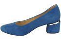 Dámská obuv Blue Suede Natural Leather 143 Z ElitaBut