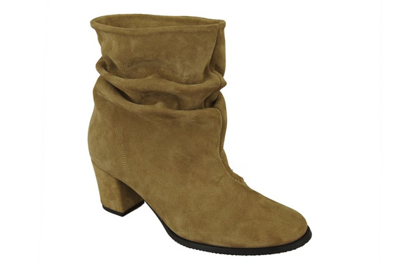 Dámská obuv Natural Leather Olive 986 ElitaBut