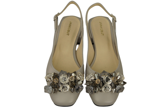 Dámská obuv Sandály Bright Ash s krystaly Přírodní kůže 215 ElitaBut