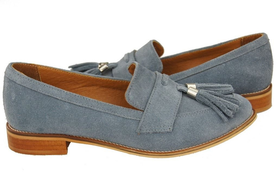 Dámské mokasíny z přírodní kůže Ash 134 ElitaBut