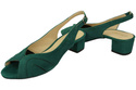 Dámská obuv Sandály semišová kůže Malachite 991 ElitaBut