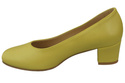 Dámská obuv Natural Leather 172 Lemon pumps ElitaBut