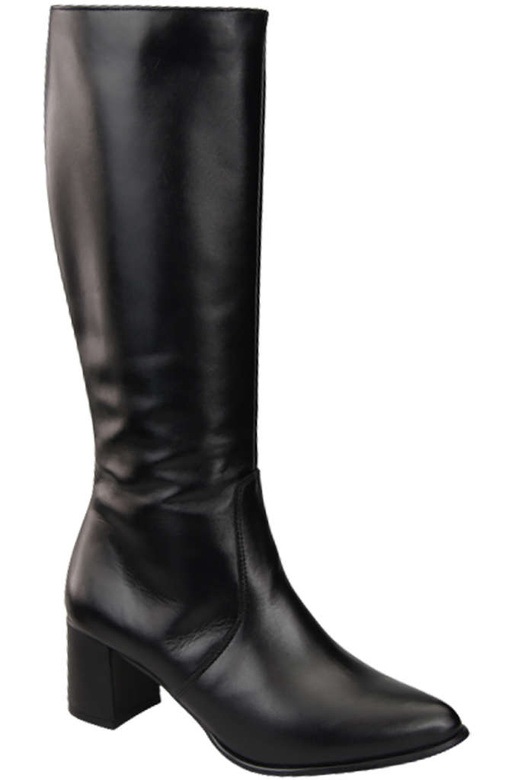 Dámské boty Classic přírodní kůže Black 175 ElitaBut