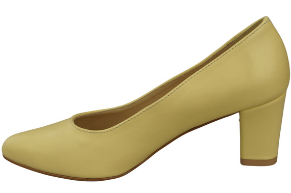 Klasické hladké boty Dámské lodičky Banana Natural Leather 213 ElitaBut