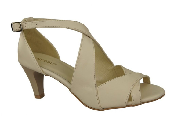 Dámská obuv Sandály Béžová přírodní kůže 130 ElitaBut