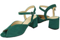 Dámská obuv Malachite Natural Leather Suede Sandals 185 ElitaBut