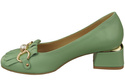 Dámská obuv Mint Fringed Leather pumps 195 ElitaBut