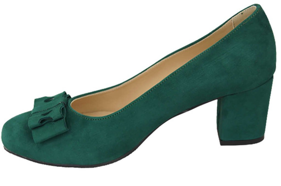 Dámské lodičky Malachite Přírodní semišová kůže 163 ElitaBut