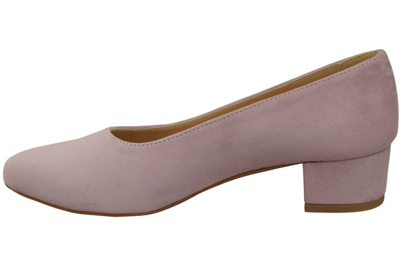 Pohodlná dámská obuv Bright Lilac Natural Suede Leather 220 od ElitaBut