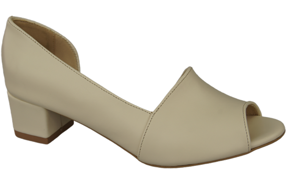 Dámská obuv Sandály Béžová přírodní kůže 147 ElitaBut