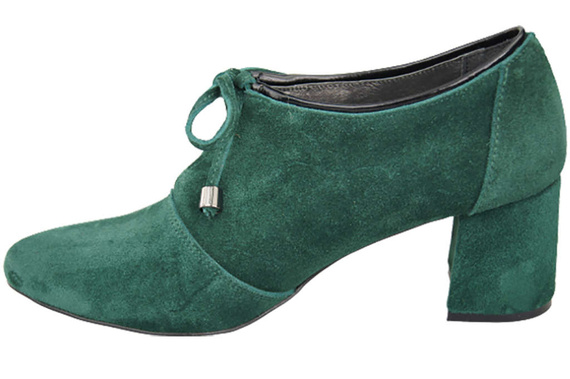 Dámské boty Boty Malachite Natural Velour Leather 183 ElitaBut