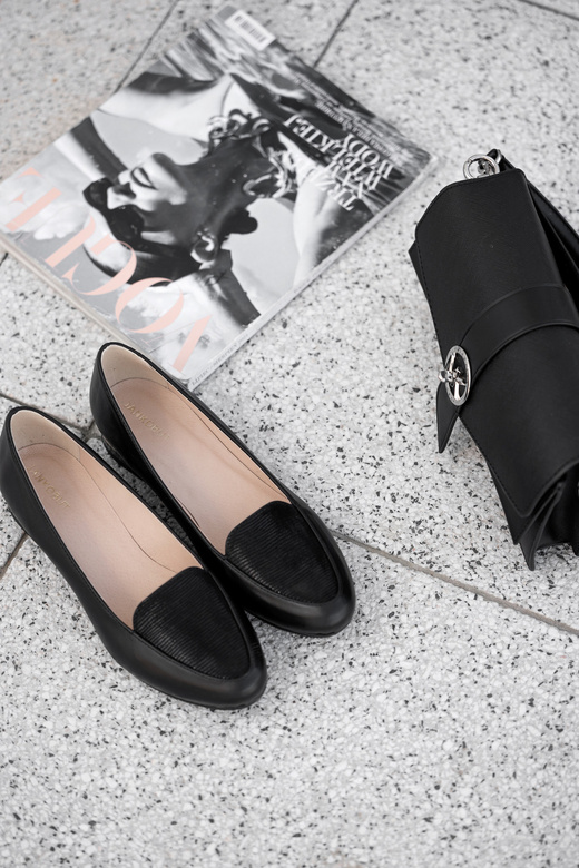 Dámské baletní boty Lords Natural Leather Black 908 ElitaBut