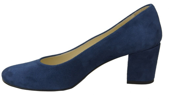 Dámská obuv Navy blue Přírodní semišová kůže 125 ElitaBut