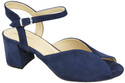 Dámská obuv Sandály Námořnická modrá semišová kůže 185 ElitaBut